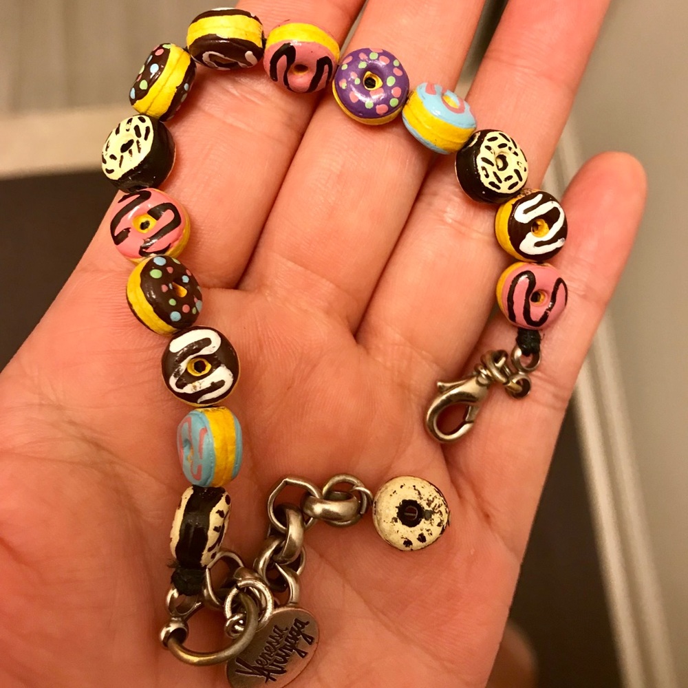 Super cute opening ceremony donut bracelets